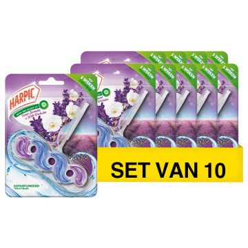 Aanbieding: Harpic Toiletblok Active Fresh Lavendel & Orchidee (10 stuks - 35 gram)