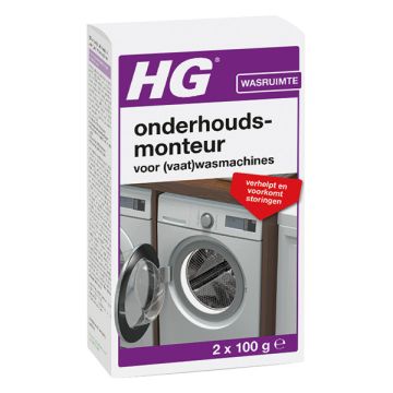 HG Onderhoudsmonteur Voor Vaat- & Wasmachines (2 flessen - 100 ml)