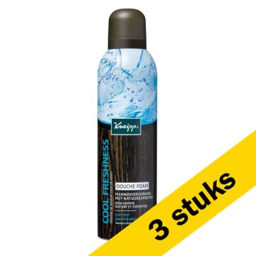 Aanbieding: 3x Kneipp doucheschuim for men Cool Freshness (200 ml)