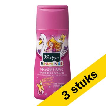 Aanbieding: 3x Kneipp Kids shampoo & douche Prinsessen (200 ml)