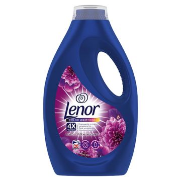 Lenor Vloeibaar Wasmiddel Amethist & Bloemenboeket 900 ml (20 wasbeurten)