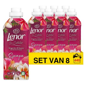 Aanbieding: Lenor Wasverzachter Wilde Bloemen (8 flessen - 440 wasbeurten)