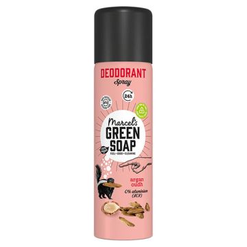 Marcel's Green Soap deodorant spray Argan en Oudh (150 ml)