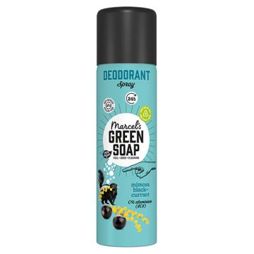 Marcel's Green Soap deodorant spray Mimosa en Zwarte bes (150 ml)