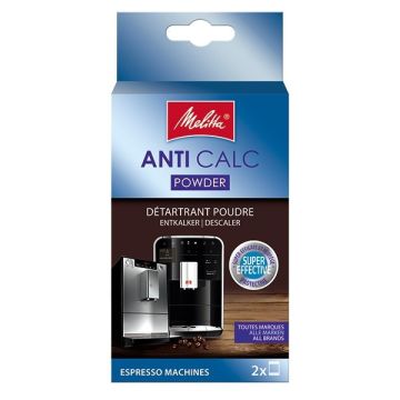 Melitta Anti-Calc poeder espresso koffeizetapparaat (2 x 40 gram)