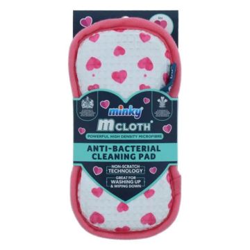 Minky Schoonmaakpad M-Cloth Anti-bacterieel Hearts