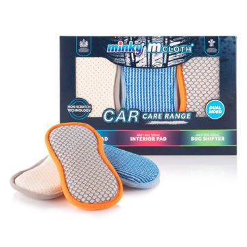 Minky Schoonmaakpad M-Cloth Anti-Bacterieel Auto Giftbox (3-pack)