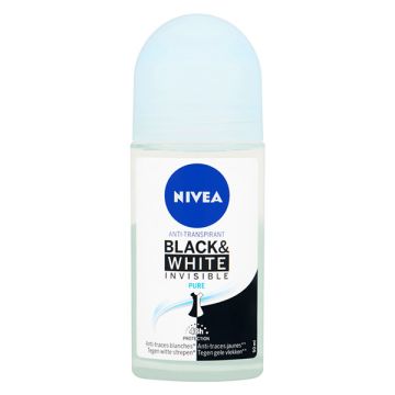 Nivea deoroller Invisible Black & White Pure (50 ml)