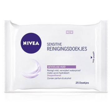 Nivea Sensitive reinigingsdoekjes (25 stuks)