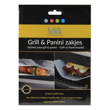 NoStik Grill- & panini zakjes | 3 stuks (medium)