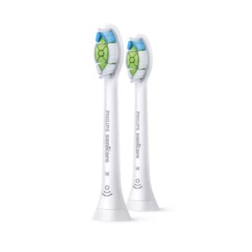 Philips Sonicare opzetborstels W2 Optimal White (wit, 2 stuks)