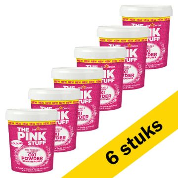 Aanbieding: The Pink Stuff Vlekkenverwijderaar Gekleurde Was (6 potten - 1 kg)