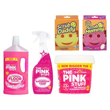 The Pink Stuff & Scrub daddy | Schoonmaakset