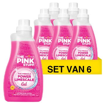 Aanbieding: The Pink Stuff Limescale gel - kalkreiniger (6x 1000 ml)