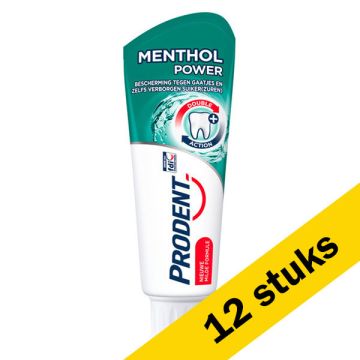 Aanbieding: 12x Prodent Menthol Power tandpasta (75 ml)