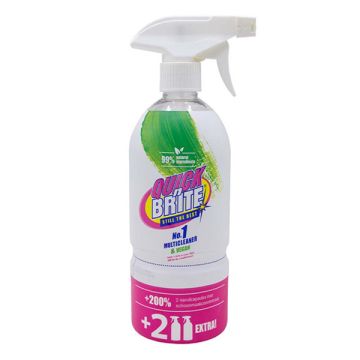 Quick'n Brite allesreiniger (500 ml) inclusief 2 navulcups