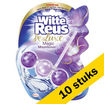 Aanbieding: 10x Witte Reus toiletblok Deluxe Magic Moonflower (50 gram)