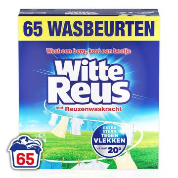 Witte Reus Waspoeder 3,25 kg (65 wasbeurten)