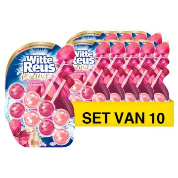 Aanbieding: Witte Reus toiletblok DeLuxe Delicate Magnolia (10 stuks - 100 g)