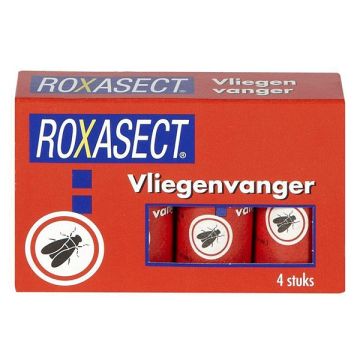 Roxasect vliegenvangers (4 stuks)