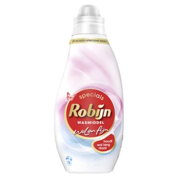 Robijn Vloeibaar Wasmiddel Specials Wol & Fijn 720 ml (18 wasbeurten)