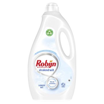 Robijn Stralend Wit vloeibare wasmiddel 3 liter (60 wasbeurten)