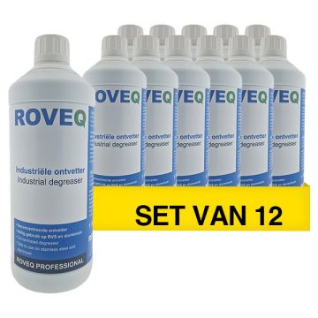 Aanbieding: ROVEQ Industriële ontvetter (12 flessen - 1 liter)