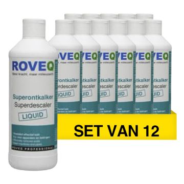 Aanbieding: ROVEQ Superontkalker Liquid (12 flessen - 1 liter)