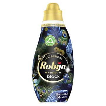 Robijn Klein & Krachtig Vloeibaar Wasmiddel Black Velvet Beautiful Mystery 665 ml (19 wasbeurten)