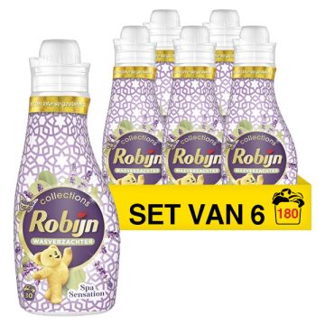 Aanbieding: Robijn Wasverzachter Spa Sensation 750 ml (6 flessen - 180 wasbeurten)