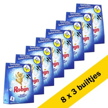 Aanbieding: Robijn Geurbuiltjes Kastverfrisser Morgenfris (8 dozen - 3 stuks)