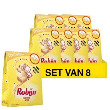 Aanbieding: Robijn Geurbuiltjes Kastverfrisser Zwitsal (8 dozen - 3 stuks)