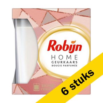 Aanbieding: Robijn Geurkaars Rose Chic 115 gram (6 stuks)