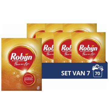 Aanbieding: Robijn Waspoeder Fleur & Fijn 550 gram (7 dozen - 70 wasbeurten)