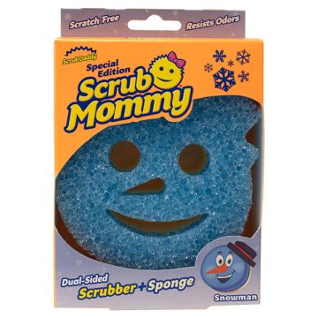 Scrub Daddy | Scrub Mommy Special Edition Kerst | Blue Snowman spons