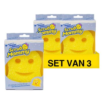 Aanbieding: 3x Scrub Daddy | Scrub Mommy Special Edition Kerst | Christmas Bell