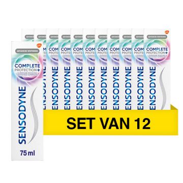 Aanbieding: Sensodyne Tandpasta Complete Protection Advanced Whitening (12 tubes - 75 ml)