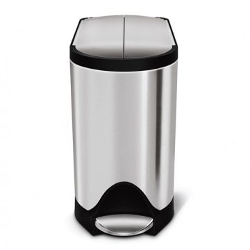 Simplehuman Code R pedaalemmer (10 liter, zilver)