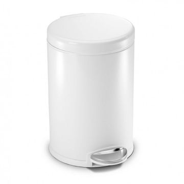 Simplehuman Code A pedaalemmer (4.5 liter, wit)