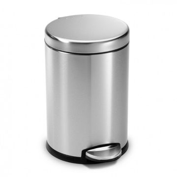 Simplehuman Code A pedaalemmer (4.5 liter, zilver)