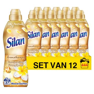 Aanbieding: Silan wasverzachter Aromatherapy Fascinating Frangipani 851 ml (12 flessen - 444 wasbeur