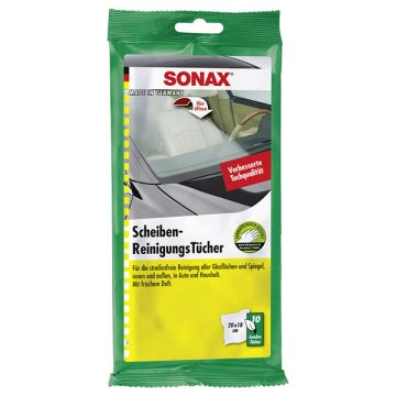 Sonax ruitenreinigingsdoeken (10 stuks)