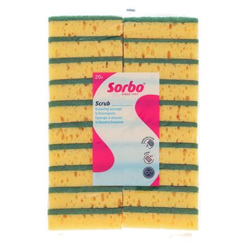 Sorbo Schuursponzen (20 stuks)