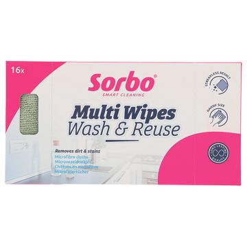 Sorbo Multi Wipes (16 stuks)