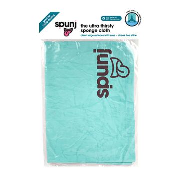 Spunj ultra absorberende doek (blauwgroen)