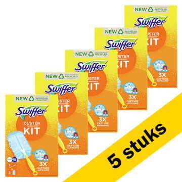 Aanbieding: Swiffer Duster Kit + 3 doekjes Ambi Pur (5 stuks)