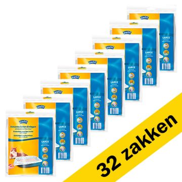 Kattenbak zakken | Maat L | Keep Clean | 8 x 4 stuks | Swirl