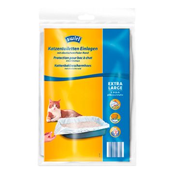 Kattenbak zakken | Maat XL | Keep Clean | 3 stuks | Swirl