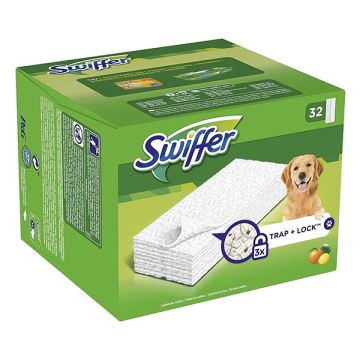 Swiffer Doekjes Huisdier navulling (32 doekjes)