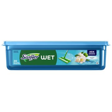 Swiffer Sweeper Morning Fresh vloerdoekjes nat navulling (20 doekjes)